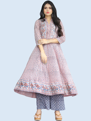 Jashn Farhat - Set of Kurta Palazzo & Dupatta - KS25A2179D