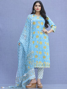 Jashn Yasmi - Set of Kurta Pants & Dupatta - KS54B2311D