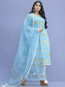 Jashn Yasmi - Set of Kurta Pants & Dupatta - KS54B2311D