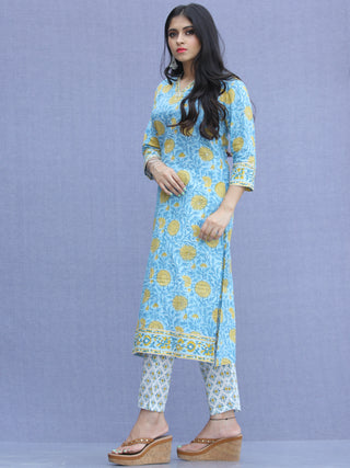 Jashn Yasmi - Set of Kurta Pants & Dupatta - KS54B2311D