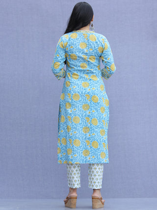 Jashn Yasmi - Set of Kurta Pants & Dupatta - KS54B2311D