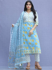 Jashn Zahra - Set of Kurta Pants & Dupatta - KS71A2311D