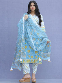Jashn Zahra - Set of Kurta Pants & Dupatta - KS71A2311D