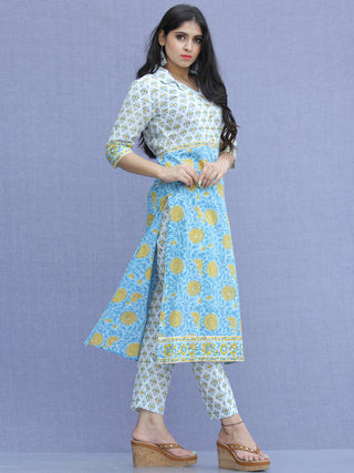 Jashn Zahra - Set of Kurta Pants & Dupatta - KS71A2311D