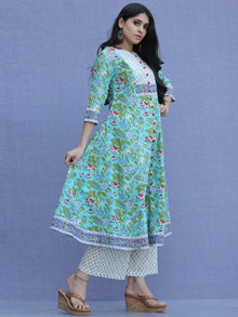 Jashn Sanaz - Set of Kurta Palazzo & Dupatta - KS69A2308D