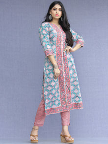 Jashn Ziba - Set of Kurta Pants & Dupatta - KS53B2267D