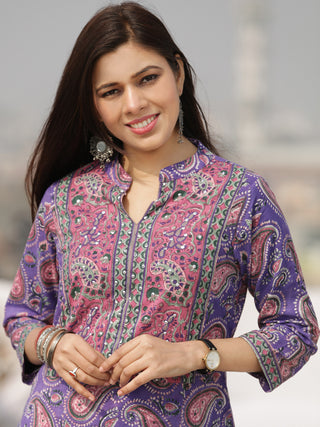 Nayab Rehnuma - Set of Kurta Pants & Dupatta - KS60U2525D