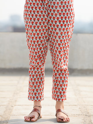 Jashn Isha - Cotton Pants - KP60G2401