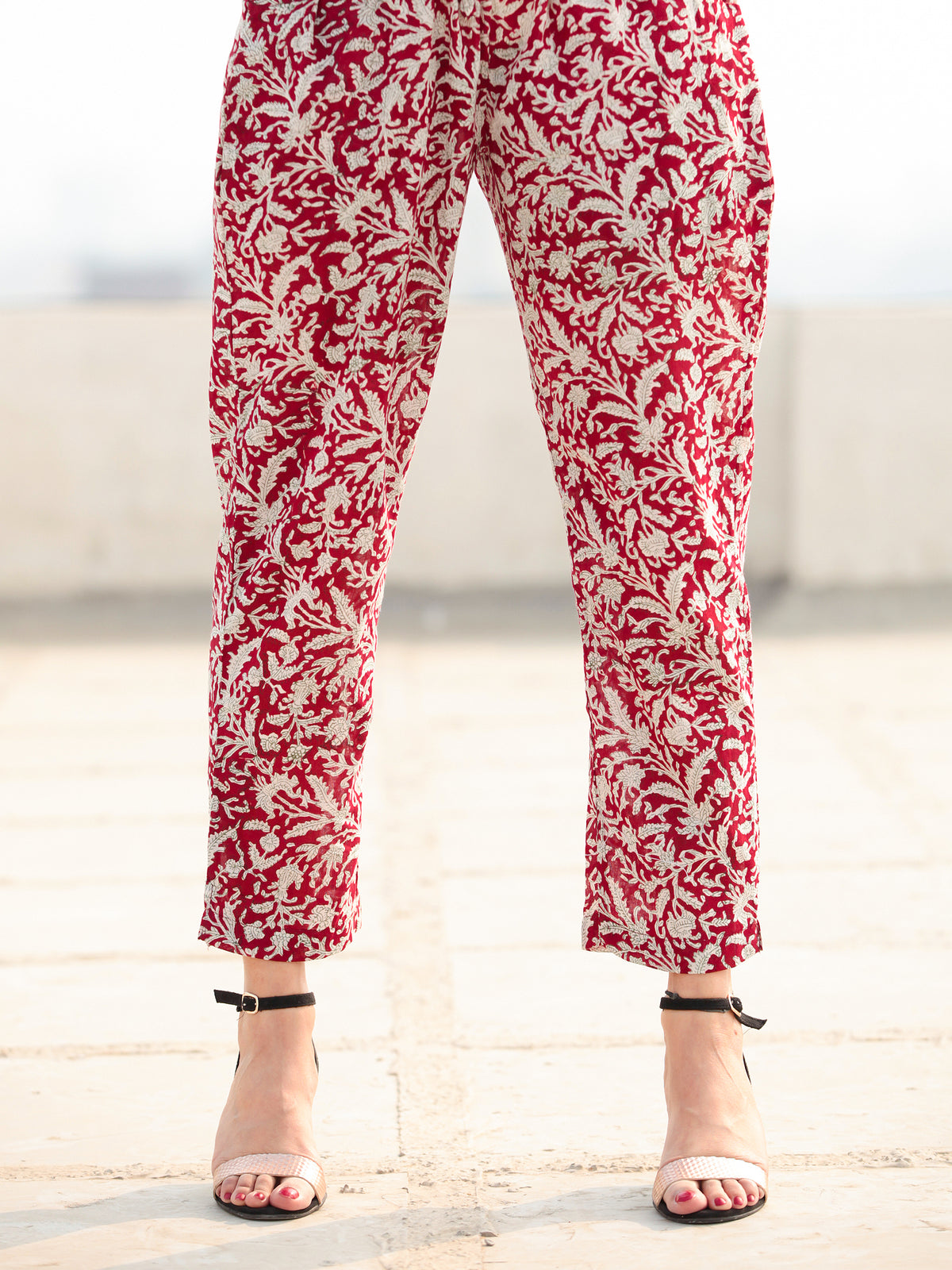 Jashn Noor - Cotton Pant -  KP78B2405