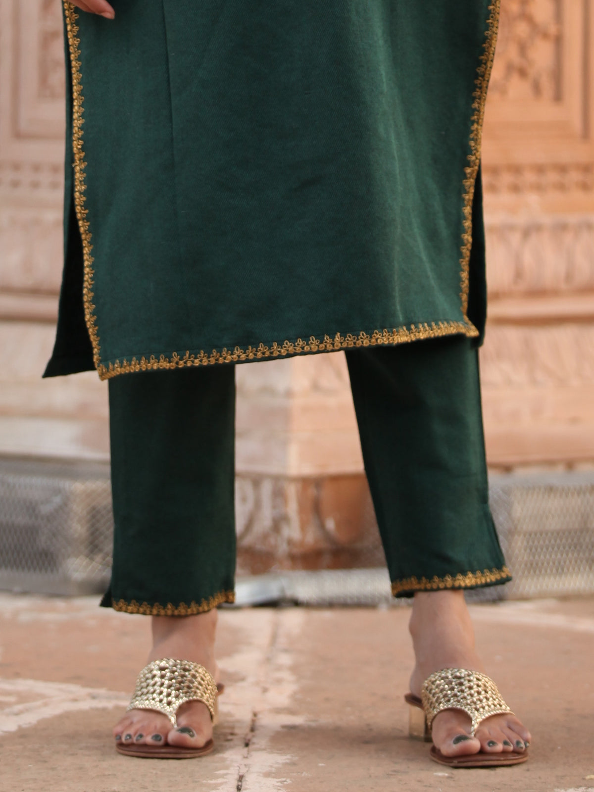Shishir Aisha - Handloom Pants - KP10A0010