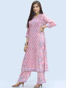 Rangrez Afia - Set of Kurta Palazzo & Dupatta - KS01D2232D
