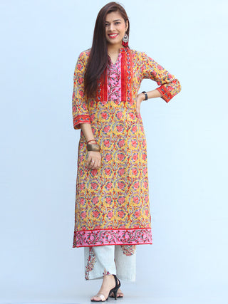Jashn Kowaisah - Set of Kurta Palazzo & Dupatta - KS60C2357D