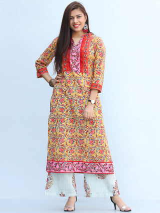 Jashn Kowaisah - Set of Kurta Palazzo & Dupatta - KS60C2357D