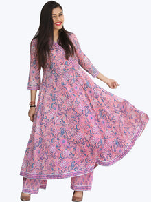 Jashn Gulzar - Set of Kurta Palazzo & Dupatta - KS13BS2232D