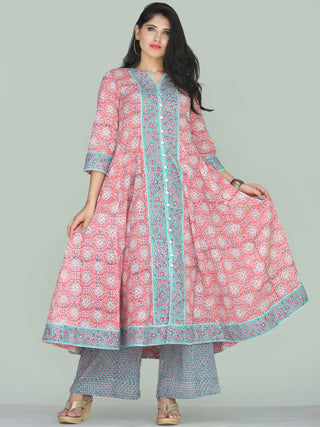 Rozana Guljaan Anarkali Kurta Palazzo Set - KS29BS2269