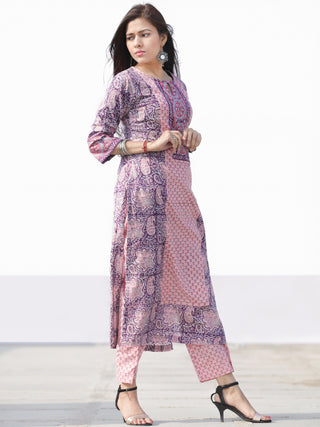 Nayab Samah - Set of Kurta Pants & Dupatta - KS76D2533D