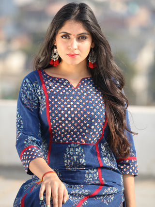 Bahaar Nazah - Set of Kurta Pants & Dupatta - KS03H1835D