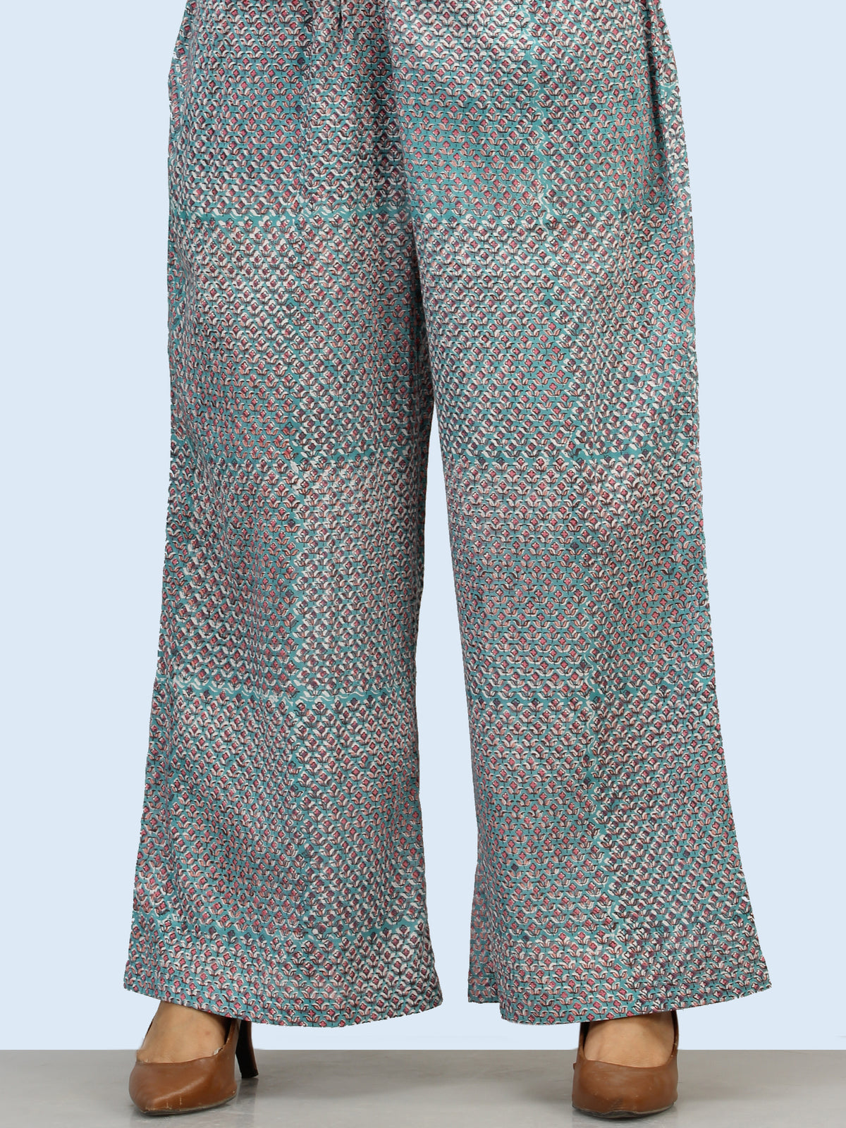 Rangrez Nazma - Cotton Palazzo - KP53A2314