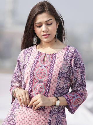 Nayab Samah - Set of Kurta Pants & Dupatta - KS76D2533D