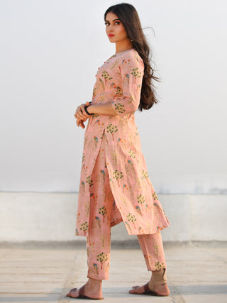 Raas Nusheen - Set of Straight Kurta & Pants  - KS89BXXXX