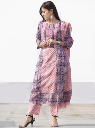 Nayab Samah - Set of Kurta Pants & Dupatta - KS76D2533D