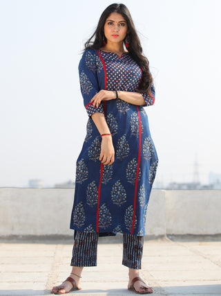 Bahaar Nazah - Set of Kurta Pants & Dupatta - KS03H1835D