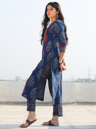 Bahaar Nazah - Set of Kurta Pants & Dupatta - KS03H1835D