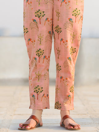 Raas Nusheen - Set of Straight Kurta & Pants  - KS89BXXXX