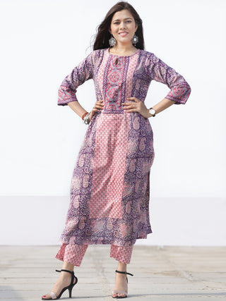 Nayab Samah - Set of Kurta Pants & Dupatta - KS76D2533D