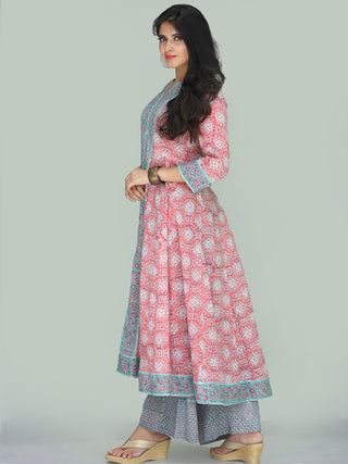 Rozana Guljaan Anarkali Kurta Palazzo Set - KS29BS2269