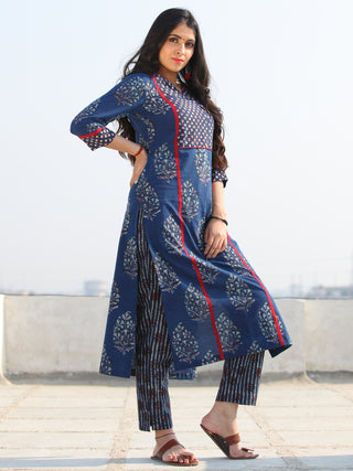 Bahaar Nazah - Set of Kurta Pants & Dupatta - KS03H1835D