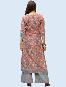 Rangrez Nazma - Set of Kurta Palazzo & Dupatta - KS53AE2168D