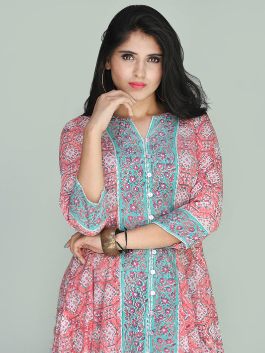 Rozana Guljaan Anarkali Kurta  - KS29BK2269