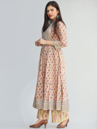 Rozana Nasreen Anarkali Kurta Palazzo Set - KS25CS2176