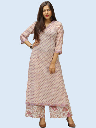 Rangrez Tarifa - Set of Kurta Palazzo & Dupatta - KS54AE2313D