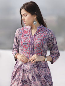 Nayab Samaira - Set of Kurta Pants & Dupatta - KS25R2533D