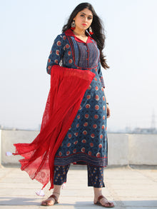 Bahaar Raaniya - Set of Kurta Pants & Dupatta - KS108A2065D