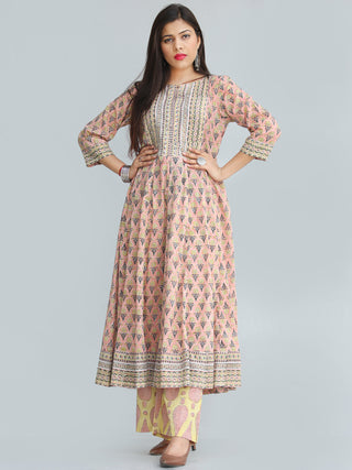 Rozana Nasreen Anarkali Kurta Palazzo Set - KS25CS2176