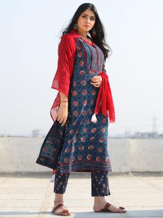 Bahaar Raaniya - Set of Kurta Pants & Dupatta - KS108A2065D