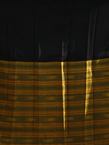 Black Beige Green Long Ikat Cotton Rayon Dress With Knife Pleats -  D168F858