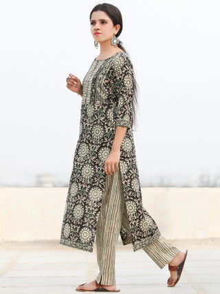 Bahaar Adara - Set of Kurta Pants & Dupatta - KS148A2444D