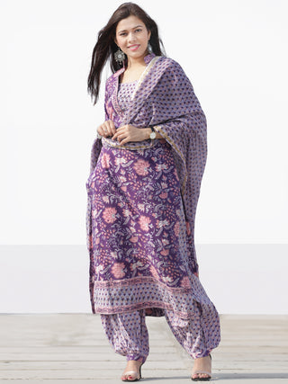 Nayab Tahsin - Set of Kurta Salwar Pants & Dupatta - KS60V2535D