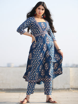 Bahaar Rabia - Set of Kurta Pants & Dupatta - KS109AXXXD