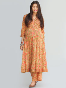 Rozana Zafraan Anarkali Kurta Palazzo Set - KS33AS2272