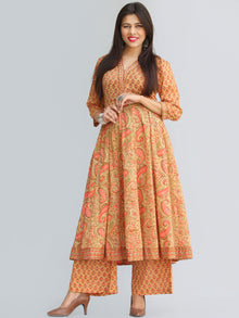Rozana Zafraan Anarkali Kurta Palazzo Set - KS33AS2272
