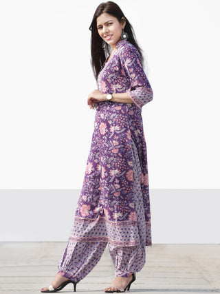 Nayab Tahsin - Set of Kurta Salwar Pants & Dupatta - KS60V2535D