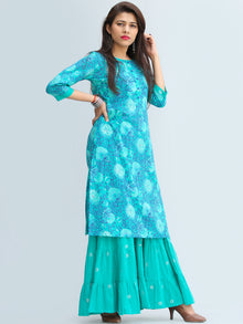 Rozana Manan Kurta Sharara Set - KS34AS2207