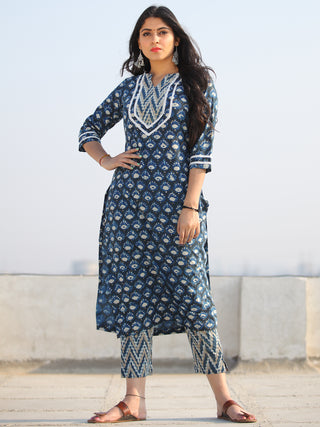 Bahaar Rada - Set of Kurta Pants & Dupatta - KS60L908D