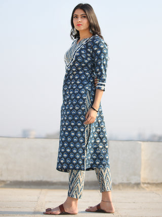 Bahaar Rada - Set of Kurta Pants & Dupatta - KS60L908D