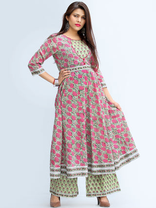Rozana Gulfam Kurta Palazzo Set - KS28AS2234